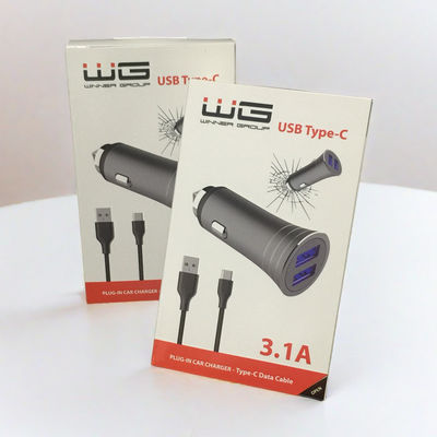 Tuck End Slotted Paper Packaging Box CMYK Offest Printing Cho thiết bị điện tử tiêu dùng