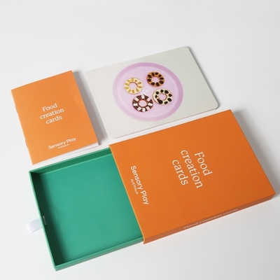 Mua Glossy Lamination Thùng kéo phong cách sổ tay hộp quà đặt với bút in tùy chỉnh online manufacture