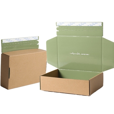 Mua Hộp nhựa Kraft gập cứng cho đóng gói vận chuyển Pantone CMYK Màu tùy chỉnh online manufacture