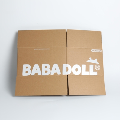 Mua Hình vuông mực trắng Kraft Box, Kraft Box Mailers cho hàng hạng nhẹ online manufacture