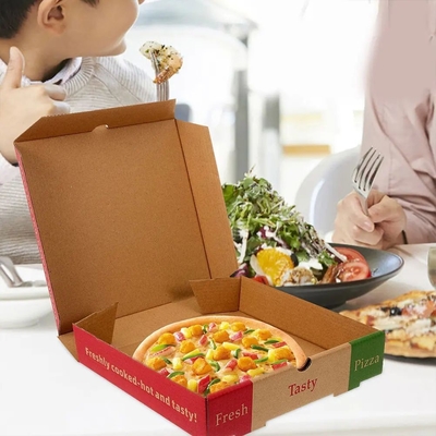 Mua Hộp giấy pizza thực phẩm Kraft giấy hộp pizza đóng gói tùy chỉnh in với logo online manufacture