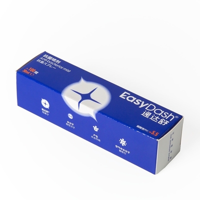 Mua Hộp cuối đậm tùy chỉnh cho bao bì xịt xịt kháng khuẩn CMYK in màu online manufacture