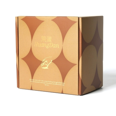 OEM Foil Stamping Logo Kraft Thư Box, Thư Box Custom