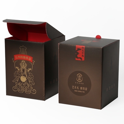 Black Tuck End Baby Box Gift Set Hộp đóng gói làm từ vật liệu ván ngà