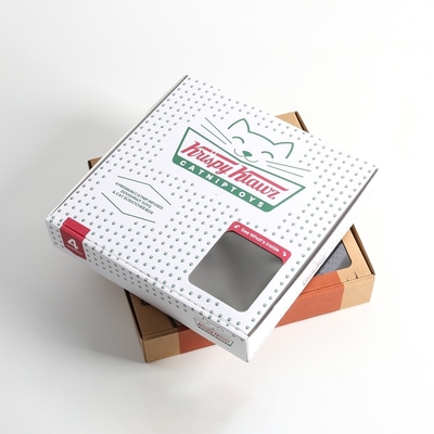 Hộp hộp pizza Nhà sản xuất Hộp đóng gói thực phẩm bền vững Hộp giao pizza Hộp giao pizza