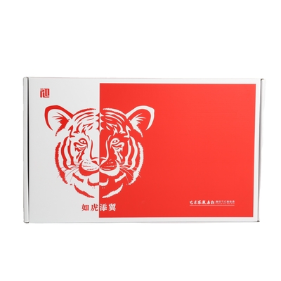 Đơn đặt hàng tùy chỉnh Hộp thư giấy gốm thủ công với Logo tùy chỉnh UV Advantage và Sponge Liner cho bao bì quà rượu vang