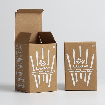 Tuck End Paper Box Packaging Mailer Box Silk Screen Logo in với thiết kế tay cầm