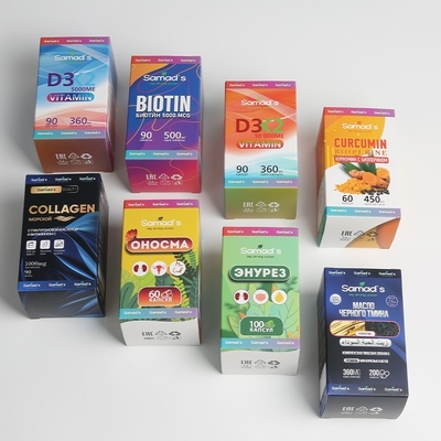 Thiết kế tùy chỉnh Bảng giấy phủ Tuck End Box in một mặt cho bao bì nước hoa